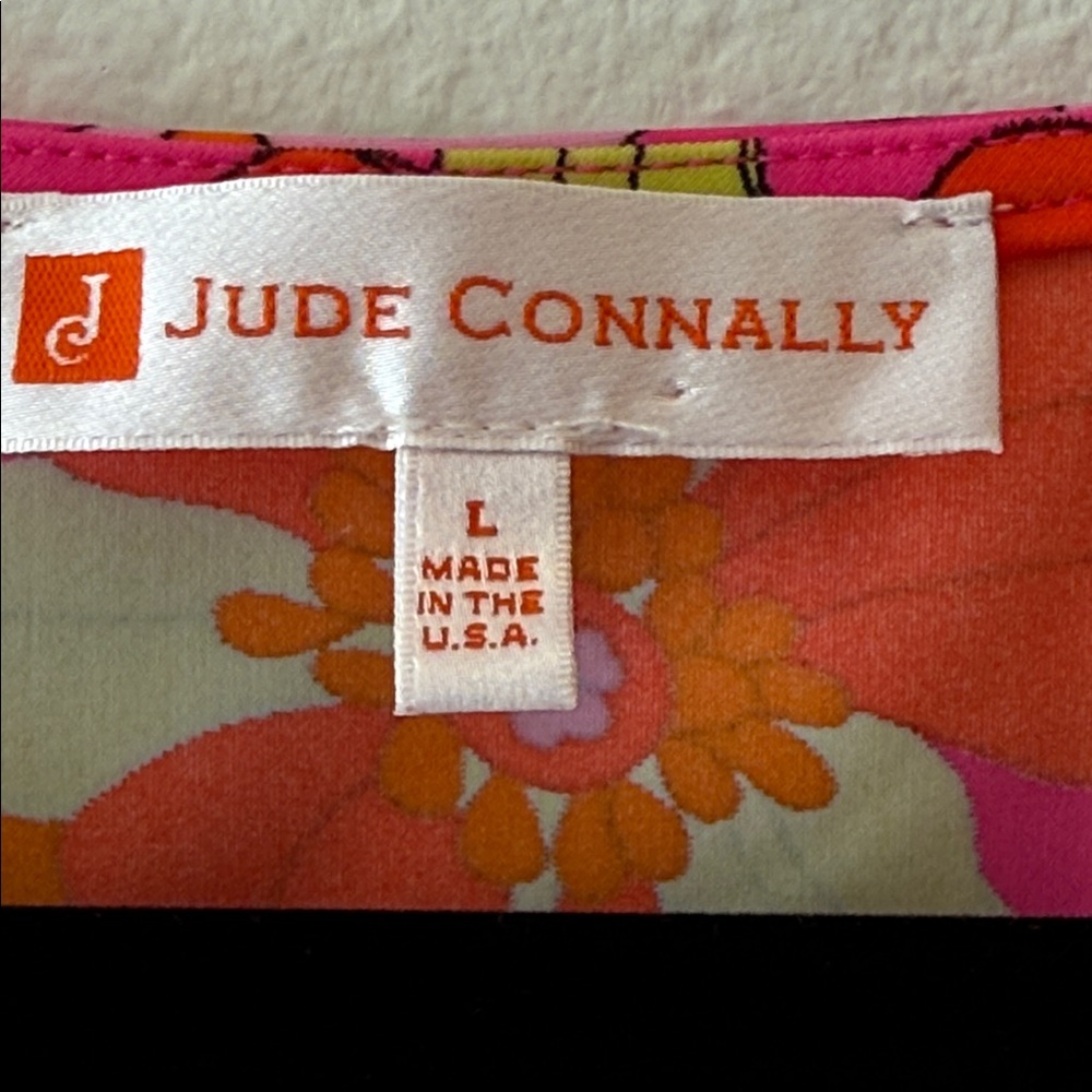 Jude Connally Hot Pink Floral & Peacock Print Tunic - Picture 2 of 8